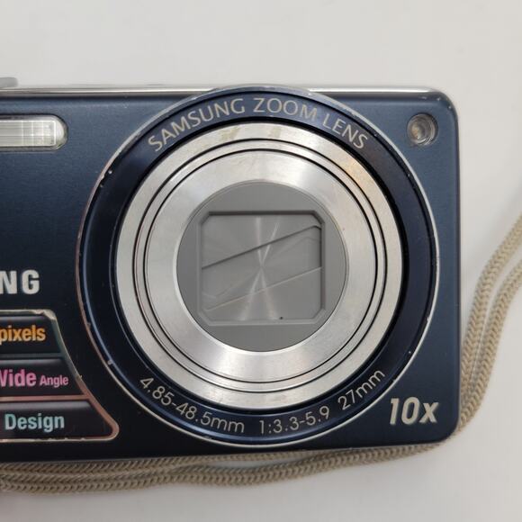 Samsung PL Series PL210 14.2MP Digital Camera Blue Fully Working Great Shape - Picture 6 of 16